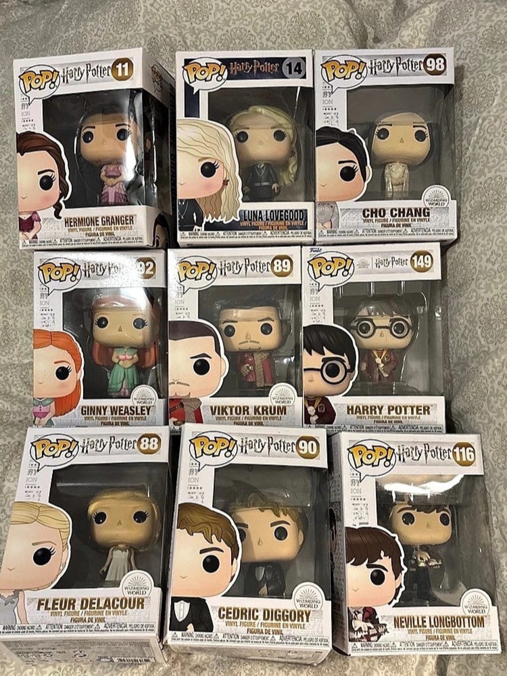 Funko Pop! Bundle of 9 Harry Potter figures